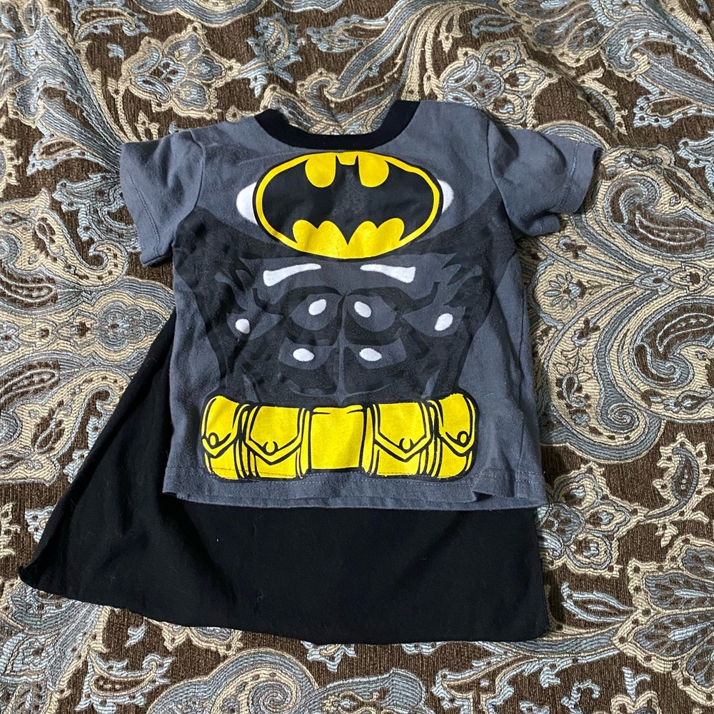 Batman muscle shirt with cape 18M